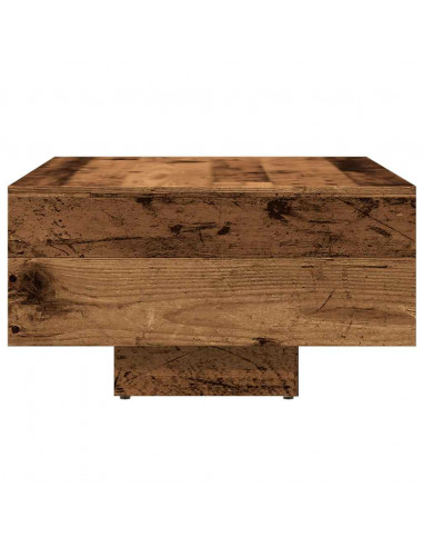 Tavolino da Salotto Legno Antico 85x55x31 cm Legno Multistrato