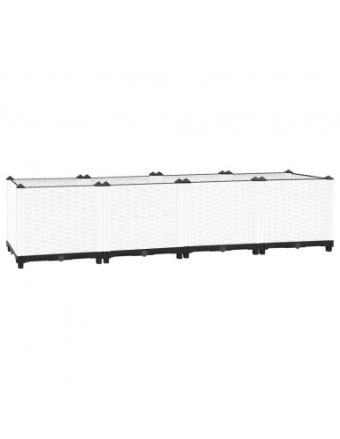 Fioriera Rialzata 160x40x38 cm in Polipropilene