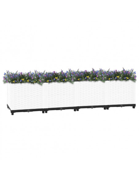 Fioriera Rialzata 160x40x38 cm in Polipropilene