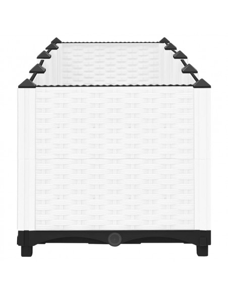 Fioriera Rialzata 160x40x38 cm in Polipropilene