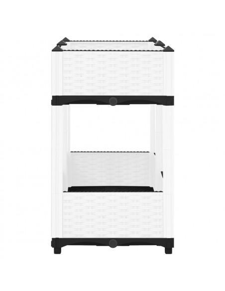 Fioriera Rialzata 80x40x71 cm in Polipropilene