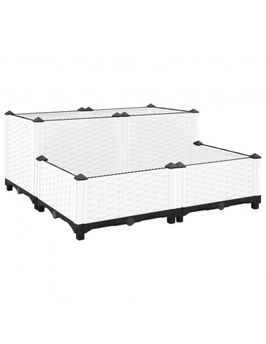 Fioriera Rialzata 80x80x38 cm in Polipropilene