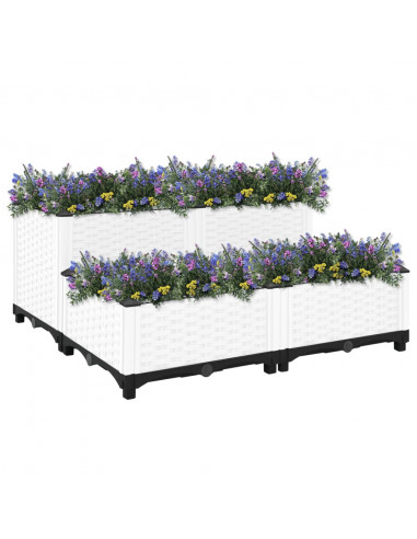 Fioriera Rialzata 80x80x38 cm in Polipropilene