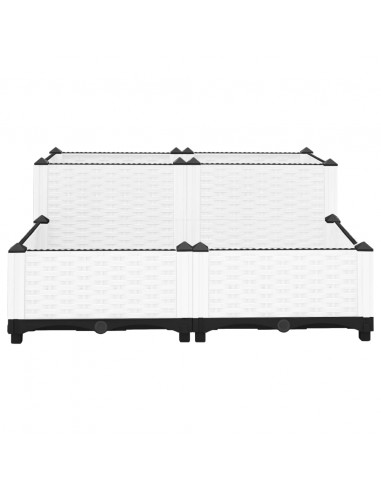 Fioriera Rialzata 80x80x38 cm in Polipropilene