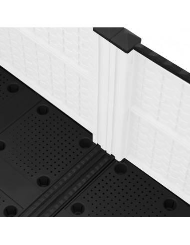 Fioriera Rialzata 80x80x38 cm in Polipropilene