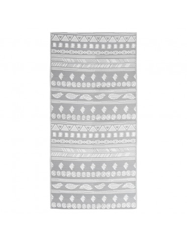 Tappeto da Esterni Grigio 80x150 cm in PP