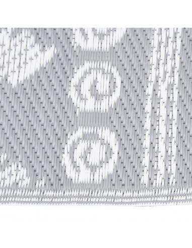 Tappeto da Esterni Grigio 80x150 cm in PP