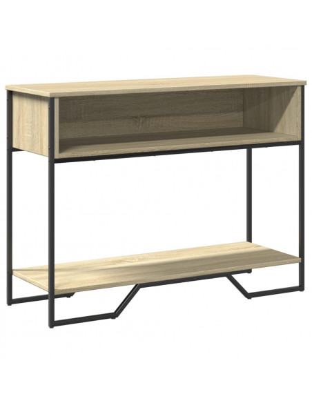 Tavolo Consolle Rovere Sonoma 100x35x74,5 cm in Truciolato