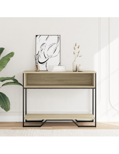 Tavolo Consolle Rovere Sonoma 100x35x74,5 cm in Truciolato