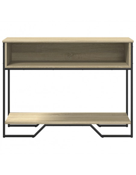 Tavolo Consolle Rovere Sonoma 100x35x74,5 cm in Truciolato
