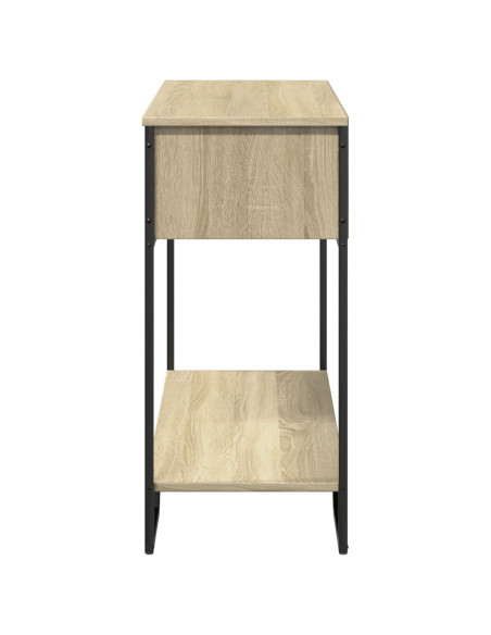 Tavolo Consolle Rovere Sonoma 100x35x74,5 cm in Truciolato
