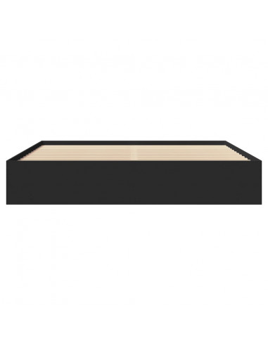 Giroletto Nero 180x200 cm in Legno Multistrato