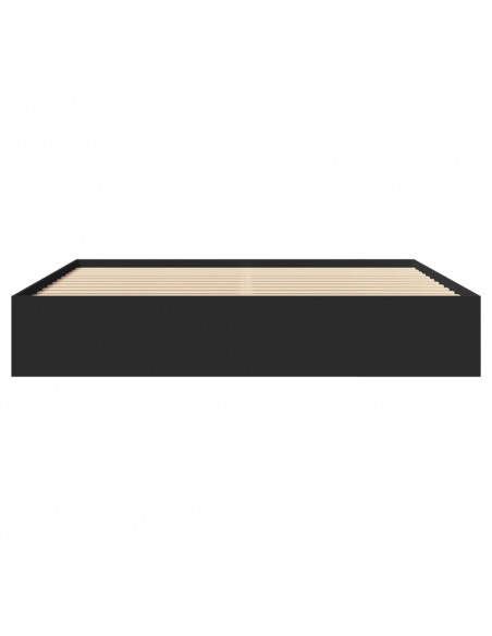 Giroletto Nero 180x200 cm in Legno Multistrato