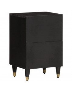 Mobile da Bagno 38x33x58 cm in Legno Massello di Mango 2