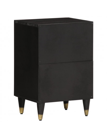 Mobile da Bagno 38x33x58 cm in Legno Massello di Mango