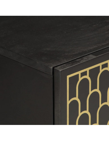 Mobile da Bagno 38x33x58 cm in Legno Massello di Mango