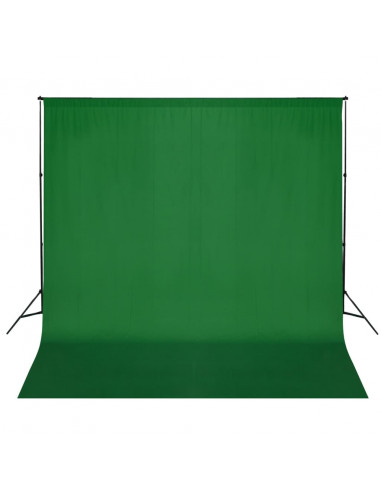 Sistema Portafondali con Fondale Verde 600 x 300 cm