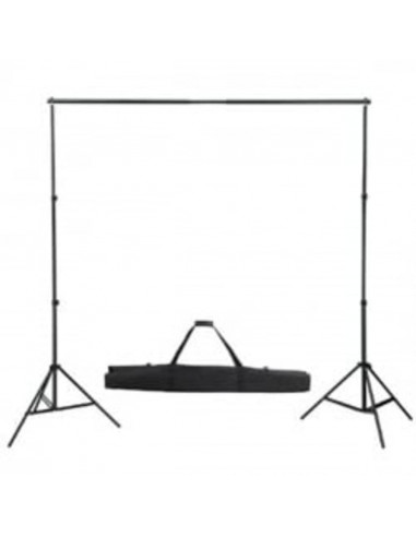 Sistema Portafondali con Fondale Verde 300 x 300 cm