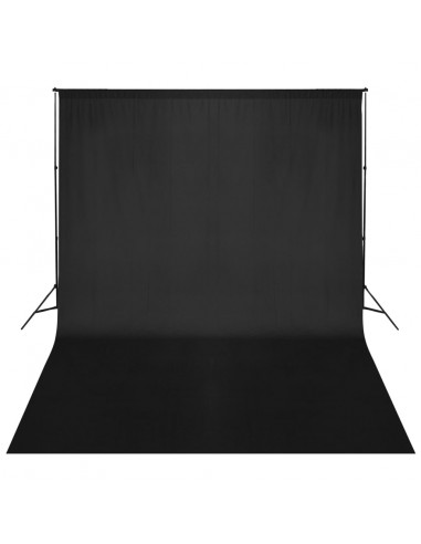 Sistema Portafondali con Fondale Nero 500 x 300 cm