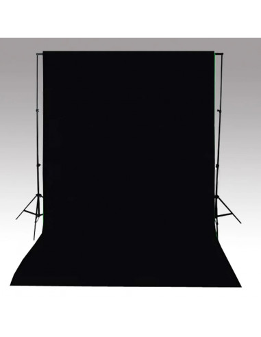 Fondale in Cotone Nero 500x300 cm