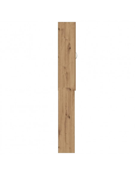 Mobile per Lavatrice Rovere Artigianale 64x25,5x190 cm