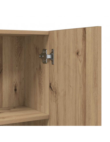 Mobile per Lavatrice Rovere Artigianale 64x25,5x190 cm