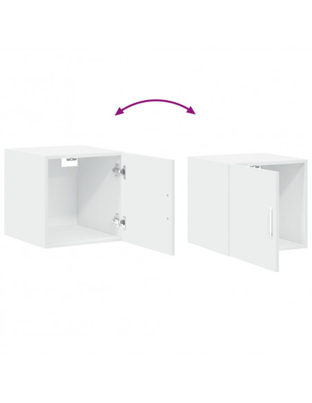 Mobile a Parete Bianco 40x42,5x40 cm in Legno Multistrato