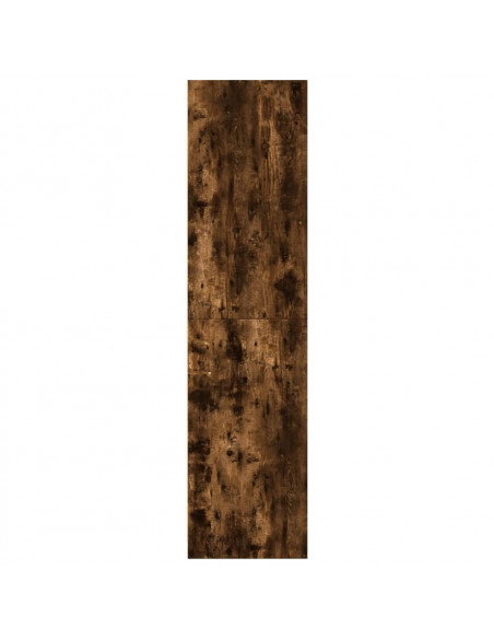 Armadio Rovere Fumo 50x50x200 cm in Legno Multistrato