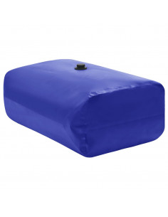 Serbatoio Acqua con Rubinetto Pieghevole 1000 L in PVC