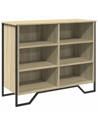 Credenza Rovere Sonoma 91x35,5x74,5 cm in Legno Multistrato