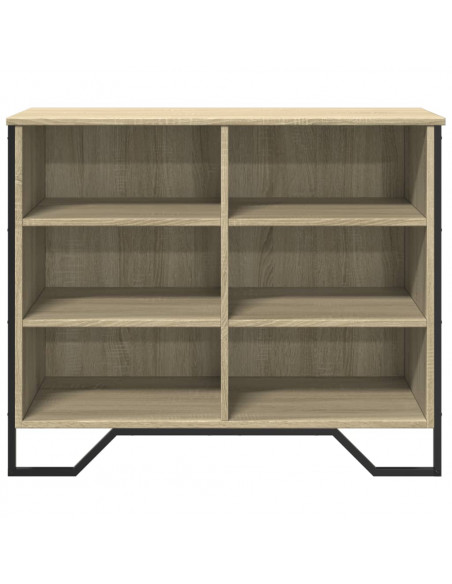 Credenza Rovere Sonoma 91x35,5x74,5 cm in Legno Multistrato