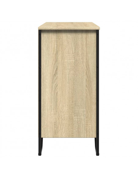 Credenza Rovere Sonoma 91x35,5x74,5 cm in Legno Multistrato