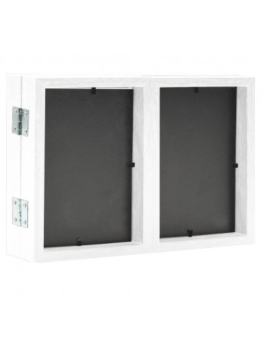 Cornici Portafoto a Libro Bianche 28x18 cm+2x(13x18 cm)