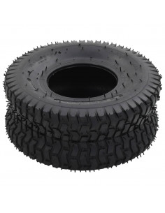 Ruote per Carriola 2 pz 15x6.00-6 4PR Gomma