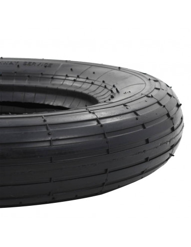 Ruota per Carriola 3,50-8 4PR Gomma