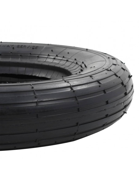 Ruota per Carriola 3,50-8 4PR Gomma
