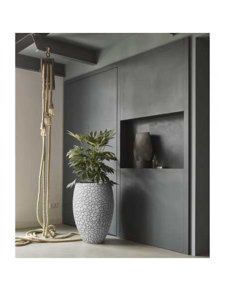 Capi Vaso Clay Elegante Deluxe 50x72 cm Avorio