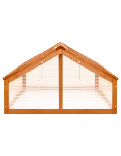 Serra marrone 114x80x50 cm in Legno di Abete