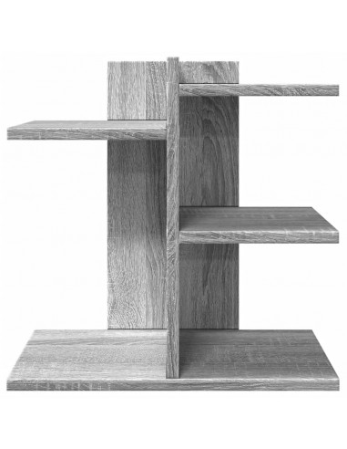 Organizer Scrivania Grigio Sonoma 42x21,5x42 cm Multistrato