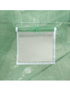 Serra con Telaio in Acciaio Verde 80 m² 20x4x2 m