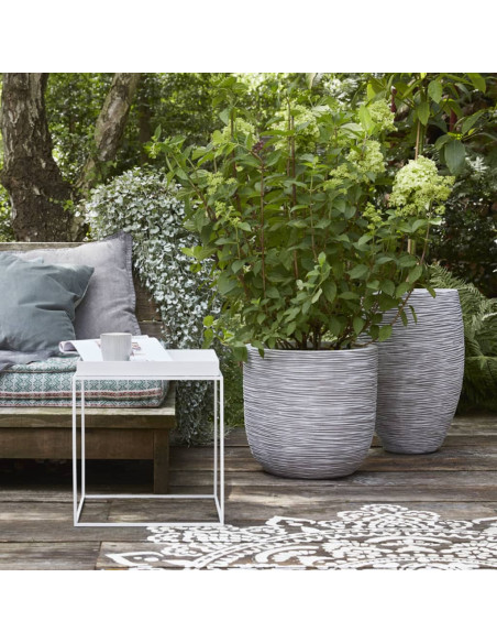 Capi Vaso Nature Rib Elegant Deluxe 45x72 cm Avorio