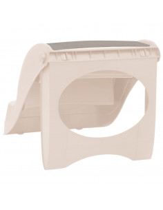 Scala per Cani Pieghevole con 3 Gradini 50x38x38 cm in Plastica