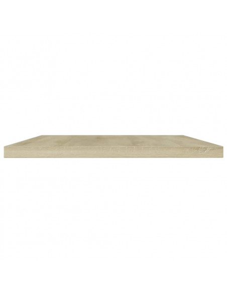 Ripiani per Libreria 4pz Rovere Sonoma 60x20x1,5cm Multistrato