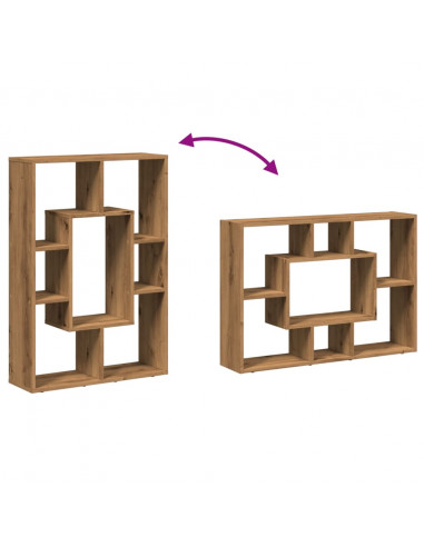 Libreria Rovere Artigianale 63x20x90 cm in Truciolato