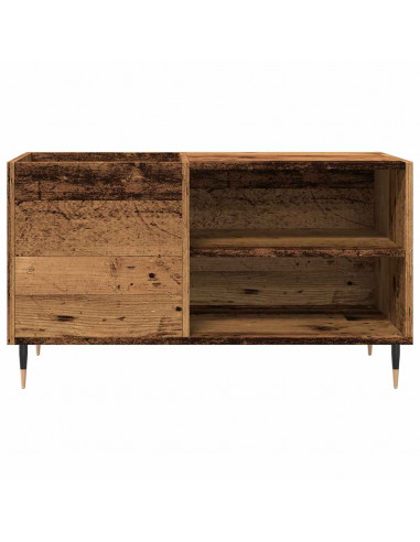 Mobile Porta Dischi Legno Antico 84,5x38x48cm Legno Multistrato