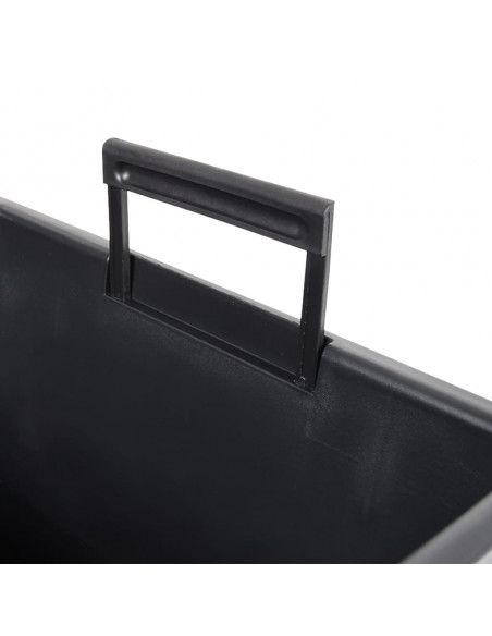 Fioriera con Interno Rimovibile Antracite 21 / 32 L PP Rattan