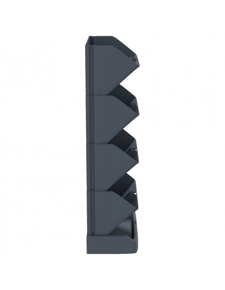 Set per Piante Giardino Verticale 4 pz Antracite Polipropilene