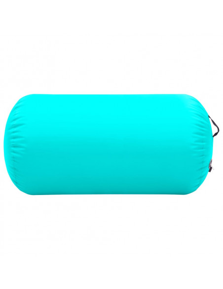 Rotolo da Ginnastica Gonfiabile con Pompa 120x90cm in PVC Verde