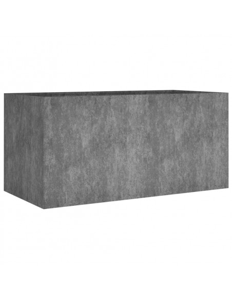 Fioriera 80x40x40 cm in Acciaio Corten