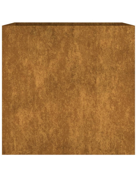 Fioriera 40x41x40 cm in Acciaio Corten
